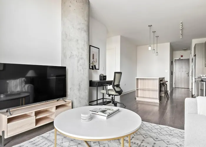 Appartement West Loop 1br W Wd Gym Lounge Nr L Chi-780 *