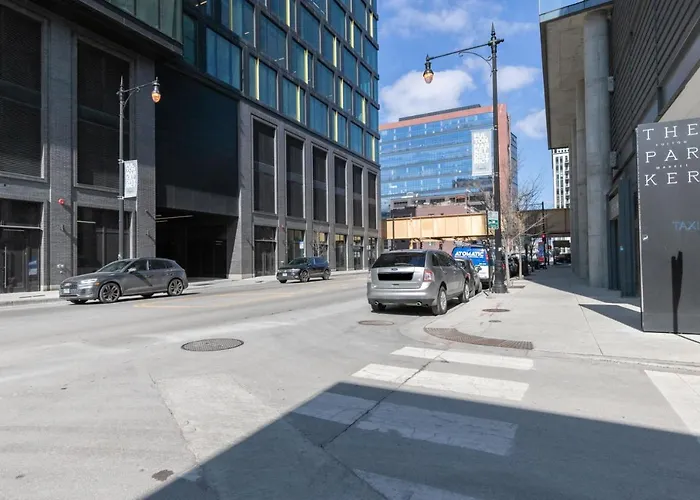West Loop 1br W Wd Gym Lounge Nr L Chi-780 Appartement Chicago