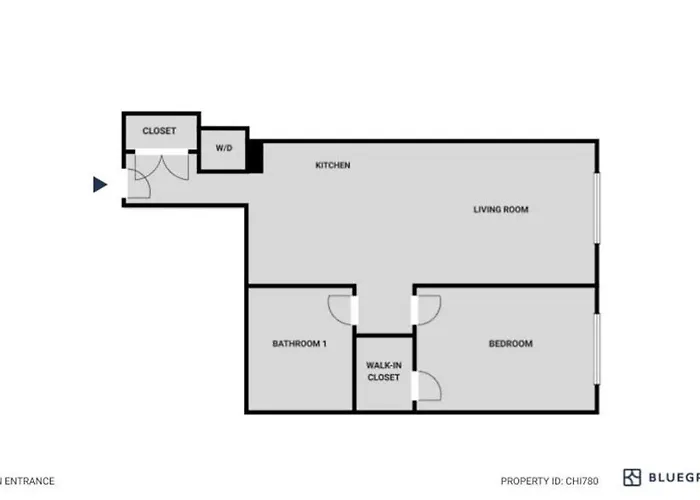 West Loop 1br W Wd Gym Lounge Nr L Chi-780 Appartement Chicago